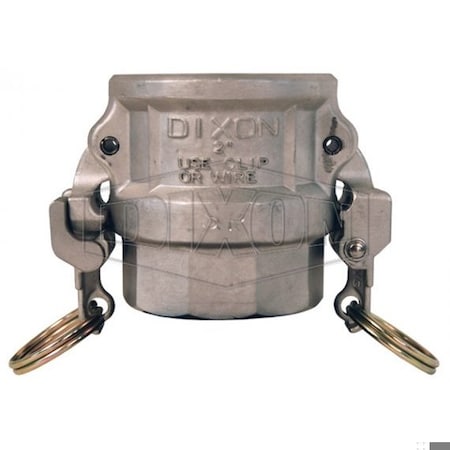 Dixon EZ Boss-Lock Cam and Groove Coupler, 1-1/2 in Nominal, Socket Weld x SCH 40 Pipe End Style, Domesti RDWSP150EZ